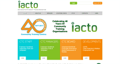 Desktop Screenshot of iacto.ie